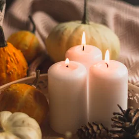 design with candles